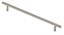 Bar handle brushed nickel 160mm centres.