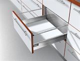 Blum Grey Blumotion Tandembox Drawer 450 x 203mm inc. Gallery Rail