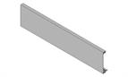 Blum Antaro front section for inner drawer 1036mm (1200mm front) grey