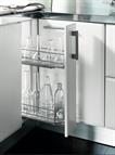 Wirework - Wire Chrome Pull Out Unit 150mm, 2 Baskets