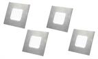 Luce TrioTone Square Plinth Light 4 Light Kit Inc Driver Cool/Natural/Warm White