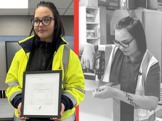 Apprentice Ellie Keeps Her Promise With A Distinction!