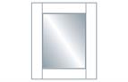 Avanti Quadro 22mm Glazed Frame Door (Clear Glass), Graphite Grained 715 x 396m