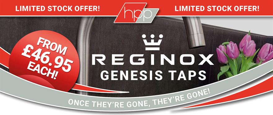 Reginox Genesis Taps Offer