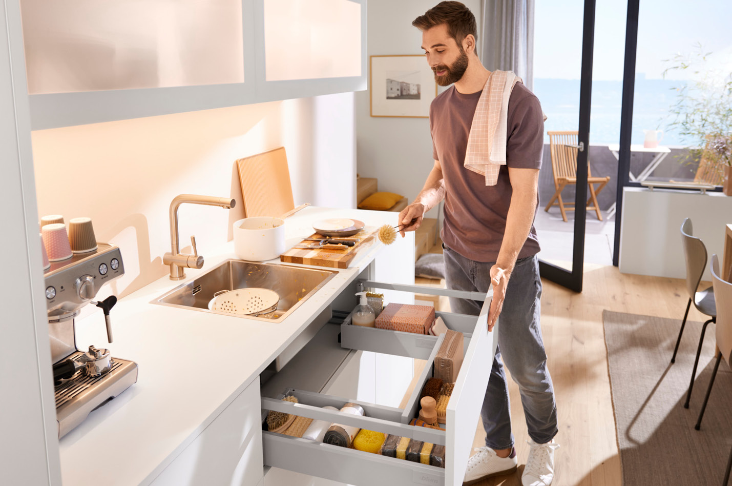 Blum Sink Drawer