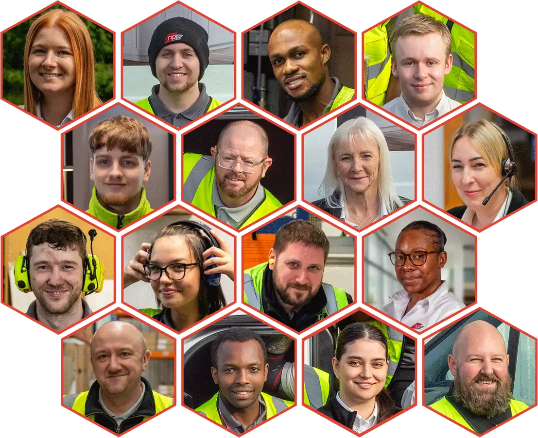 A group picture of the HPP team