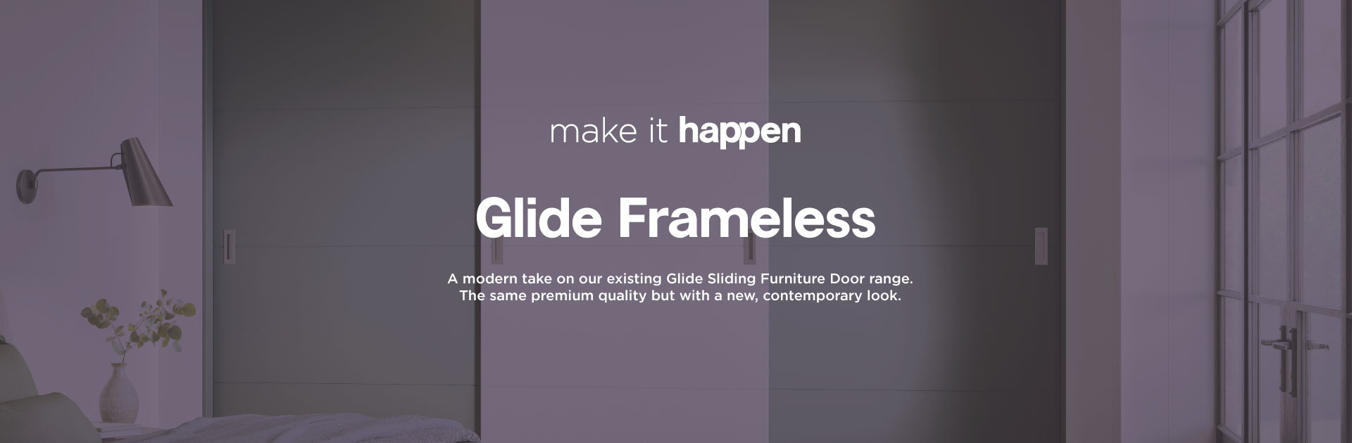 Glide Frameless Sliding Doors