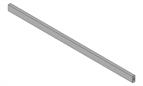 Blum Antaro cross gallery rail for cutting to size 1046mm metallic grey