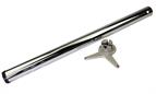 Breakfast bar leg - 870 x 60mm, Chrome