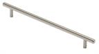 Bar handle brushed nickel 448mm centres