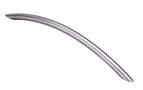 Bow handle brushed nickel 160mm centres