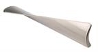 Curve handle, brushed nickel 192mm centres - Clearance