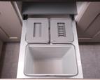 Ace Pull out waste bin to suit 500mm cabinet 1 x 30L 1 x 10L 1 x 9L