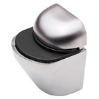 Shelf support matt nickel, for shelf 4-20mm thick