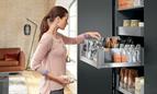Blum Space Tower Legrabox Free  600mm wide  Stainless Steel