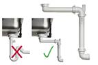 Reginox Panama Space Saving Waste System