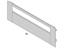 Legrabox C-Height Gallery Rail Internal Drawer Fronts image 1