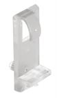 Shelf Support With Tongue For 18mm Shelves Clear