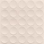 Self-adhesive cover cap, Sand Beige, 14mm (25 per sheet)		