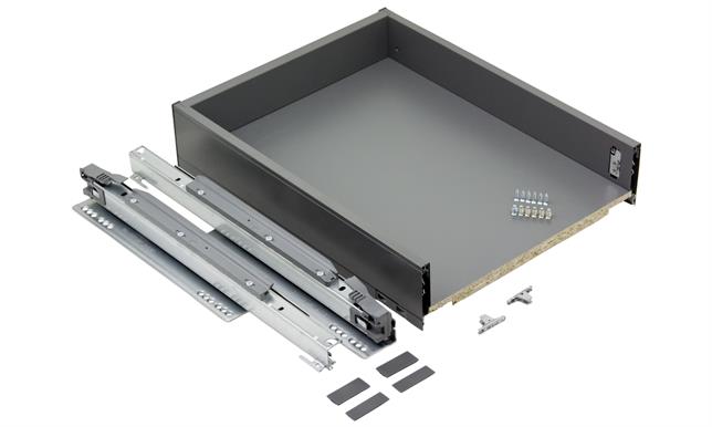 Pre-assembled cutlery drawer