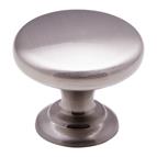 Monmouth Knob, Brushed Nickel, 38mm
