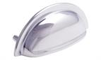 Henrietta Cup Handle, Chrome, 76mm centres