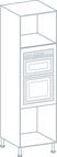 600 x 1970mm Tall Oven Housing Unit Carcass in White (Flat Pack)