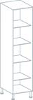 500 x 2150mm Tall Larder Unit Carcass in White (Flat Pack)