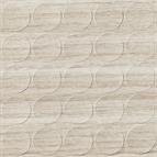 Self-adhesive cover cap, White Halifax Oak, 14mm (25 per sheet)