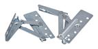 Top flap stay hinge pair (left hand unsprung)
