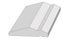 Cornice GL2, 3mtr Top Fix Shaker style Raw