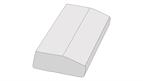 Light pelmet GL4, 2.4mtr  shaker style raw