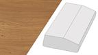 Light Pelmet GL4, 3mtr vinyl wrapped shaker style winchester oak / pippy oak