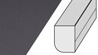 Dual Purpose Moulding High Gloss Anthracite Fleck 3mtr