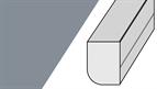 Dual Purpose Moulding High Gloss Denim 3mtr