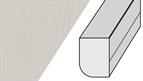 Dual Purpose Moulding Painted Oak Light Grey 3mtr