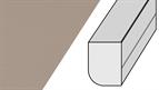 Dual Purpose Moulding Super Matt Stone Grey 3mtr