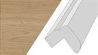 Cornice GL9, 3mtr top fixed round bullnose style Lissa Oak