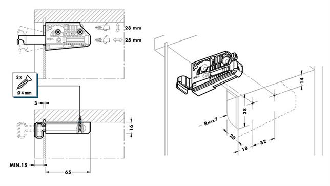 Camar Hanging Brackets
