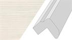 Cornice GL9, 3mtr top fixed round bullnose style hacienda white