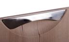 Integral Handle, Brushed Nickel, 160mm centres, for Scoop Door
