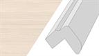 Cornice GL9, 3mtr top fixed round bullnose style White Avola