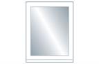 Avanti Opus 22mm Glazed Frame Door (Clear Glass), Hi-Gloss Dust Grey 715 x 396mm