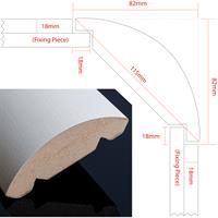 Rounded Pilaster