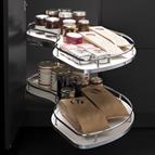 Wirework - Wire Fly moon Chrome, White RH