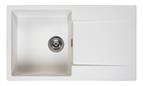 Reginox Granite Composite Amsterdam Sink Single Bowl Pure White