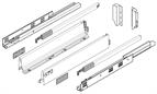 Blum Antaro Tandembox B-Height (350mm) | Gallery Rail | Metallic Grey | 30kg