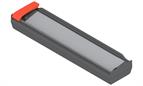 Blum orga-line foil dispenser  grey/orange