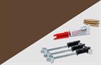 EggerSeal Dark Woodmix 20g Worktop 25mm &amp; 38mm Installation Kit