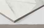 ABS Edging Tape Doppia White Levanto Marble Matt - Aluminium 1.3 x 23mm